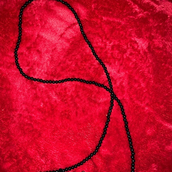 Vintage Black Beaded Bag - Picture 2 of 4